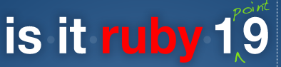www.isitruby19.com Logo